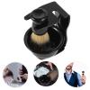 FOMIYES 1set Men Shaving Kit Set Nylon Brush Lathering Bowl Stand for Grooming Easy to Maintain for Beginners Professionals view 3