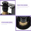 FOMIYES 1set Men Shaving Kit Set Nylon Brush Lathering Bowl Stand for Grooming Easy to Maintain for Beginners Professionals view 4