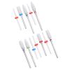 12pcs Ceramic Milling Cutting Machine Drill Bits for Electric Grinding Machines, Includes Milling Cutting Machine Files, Ceramic Material, Rust Resistant, Efficiency, Small view 4
