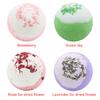 KASTU Dried Flower Bath Salt Balls,Lavender Extract Essential Oils,Moisturizing Dry Skin,Fizzy Spa,Relaxation,Self Care,Relaxing,Bubble Bath Bomb Gifts Idea for Men Women view 2