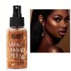 USHAS Liquid Highlighter, Liquid Concealer, Permanent Water and Oil Resistant, Glitter (4, 76ml) view 1