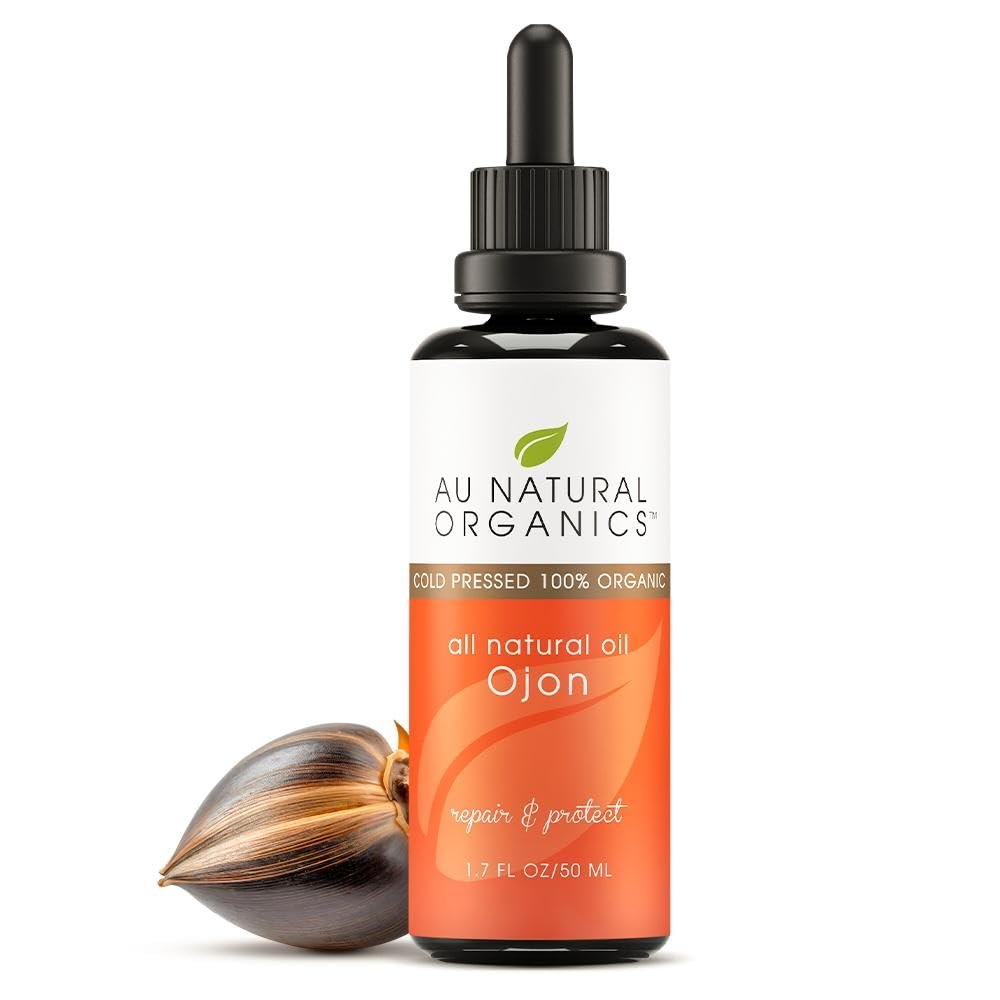 Au Natural Organics Ojon Oil  Caiaue Oil Dr Sebi & Dr Truth Approved for 100% Hair Growth | Cold Pressed | Restore Damaged Hair & Scalp for Men & Women | Thickens Hair & Repairs Split Ends 1.7 oz