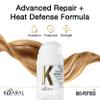 Kaaral Bio-Peptide Thermal Leave-In Hair Mask - Intensive Moisture & Heat Protection for Dry Damaged Hair - Strengthening Hydrating Repair with Collagen & Restores Shine - 50ml view 2