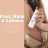 Cosmtiques Cratifs Foot Powder Cream for Dry Cracked Heels, Odor Control, and Intense Skin Hydration, 3.4 fl. oz., with Shea Butter and Vitamin E view 3
