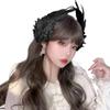 1 Pair Angel Wing Hair Clips Feather Hair Barrettes Lolita Headwear Cosplay Accessories Headpieces for Girls Women view 1
