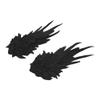 1 Pair Angel Wing Hair Clips Feather Hair Barrettes Lolita Headwear Cosplay Accessories Headpieces for Girls Women view 2