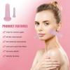 4 Pcs Facial Cupping Set, Silicone Cupping Set, Massage Cupping for Face, Body, Eye, Anti-Aging, Facial Care (Pink) view 4
