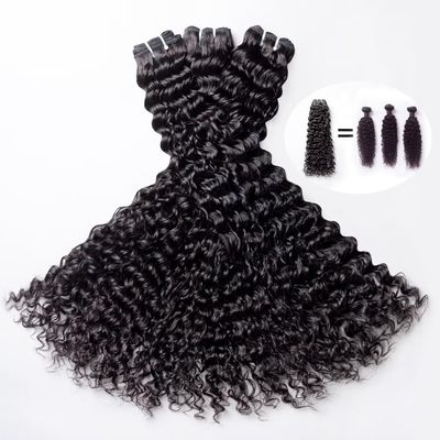 ISSEY KASUMI Raw Indian Human Hair Bundles,Triple Lifespan Than Regular Virgin Hair,In-Store Quality,Online Price! 100% Raw Indian Hair Bundles Deep Wave Raw Hair 3 Bundles 20 20 20 Inches