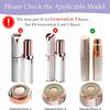 Replacement Heads for Flawless Replacement Heads,Generation 3 Replacement Heads Compatible with New Finishing Touch Flawless Facial Hair Remover,Dual Blades for Flawless Replacement Heads Gen 3,4Pcs. view 4