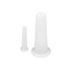 2 Pcs Facial Cupping Set, Silicone Cupping Set, Massage Cupping for Face, Body, Eye, Anti-Aging, Facial Care (White) view 1