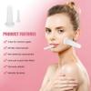 4 Pcs Facial Cupping Set, Silicone Cupping Set, Massage Cupping for Face, Body, Eye, Anti-Aging, Facial Care (White) view 4