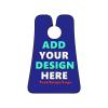 Custom Beard Bib Apron Personalized Beard Hair Catcher Add Customized Photo Picture Text Waterproof Beard Shave Cape for Shaving Trimming for Father's Day Gift, Dark Blue view 2