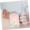 minkissy 6pcs Mini Suitcase Makeup Organizer Brush Holder Travel Makeup Carrier Box for Women view 2