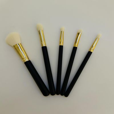 NinthAvenue Basics makeup brushes., Black/Gold/cream bristles