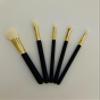 NinthAvenue Basics makeup brushes., Black/Gold/cream bristles view 1