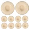 FRCOLOR 10pcs Hard Wax Blocks Beeswax for Hair Removal Waxing Beads Kit for Face Body Underarm Legs view 1