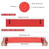 Barber Neck Strip 5 Rolls, ooloveminso Barber Accessories Barbershop Salon Supplies, Disposable Stretchy Neck Strip Hair Edge Paper for Haircuting Styling 500 Strips (Red) view 3