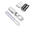 Ultra Sharp Stainless Steel Nail Clippers, Shirem Nail Clipper, Portable Ultra Sharp Nail Clippers, German Nail Clippers for Men, German Toenail Clippers (Sliver) view 1