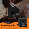 Black Razor Blade Disposal Container with 50 Blades view 3