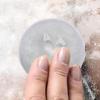 Baby Powder Puff - Reusable Ultra Soft Round Face Body Powder Puff | Baby Body Powder Applicator with Ribbon Bow | Baby Prickly Heat Powder Puff | Makeup Tool for Home & Travel, White view 3
