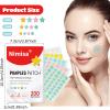 Pimple Patches for Face, 200Pcs Hydrocolloid Acne Pimple Patch Cute Zit Patches for Covering Zits and Blemishes, Colorful Spot Stickers for Covering Zits - Pimple Popper Tool Kit (Stars) view 2