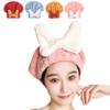 New Super Absorbent Hair Towel Wrap for Wet Hair, Women Wet Hair Towel Wrap, Microfiber Hair Towel Wrap, Quick-Drying Absorbent Soft Bow Knot Hair Towel Wrap (Pink) view 1