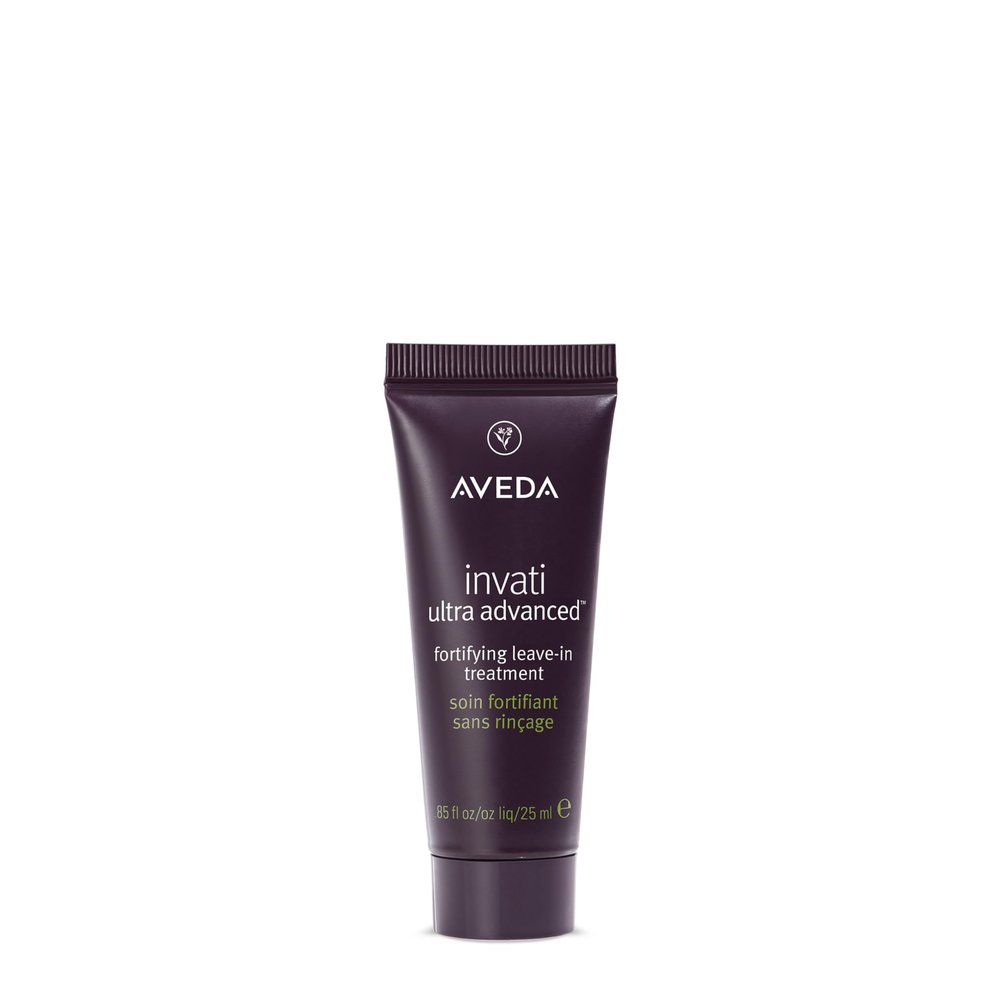 Aveda Invati Ultra Advanced Fortifying Leave-In Treatment | Step 4 of 4 | Reduces Hair Loss by 77% | Strengthens Thinning Hair | AntiFrizz Detangles Heat Protectant | 98% Naturally Derived*,0.85 Fl Oz