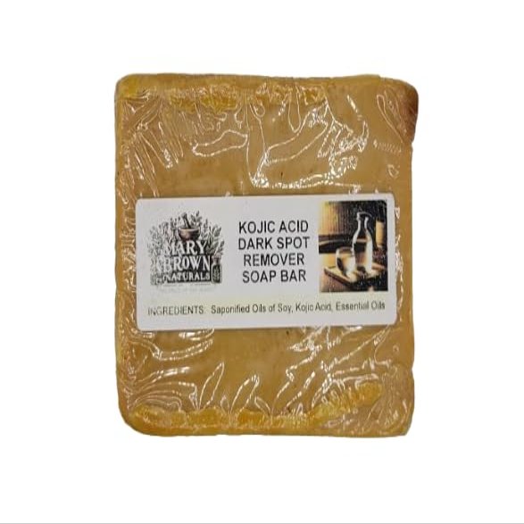 KOJIC ACID COMPLEXION SOAP BAR (Newyork cut 17-18.9 oz, Loofah Sponge)