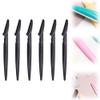 CAJDEOPYE Eyebrow,Multipurpose Stainless Steel Eyebrow Trimmer,Mini Portable Reusable Eyebrow Shaver for Men and Women /1626, Black view 1