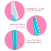 CAJDEOPYE Eyebrow,Multipurpose Stainless Steel Eyebrow Trimmer,Mini Portable Reusable Eyebrow Shaver for Men and Women /1626, Black view 3