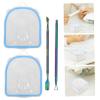 WOONEKY Manicure Soak Bowl Set Durable Hand Soaking Bowls for Nail Art Dead Skin Softening and Home Diy Manicure Blue Nail Care Kit view 3