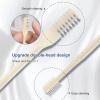 CAJDEOPYE 2024 New Portable Nose Hair Trimmer with Ear Picker, 2-in-1 Manual Rotary Nose Hair Cleaner & Trimmer, Nose and Ear Trimmer for Men, 360 Rotating Manual Nose Hair Clipper /1577, White 6pcs view 4