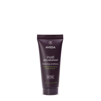 Aveda Invati Ultra Advanced Thickening Conditioner Light | Step 2 of 4 | Reduces Hair Loss by 77% | for Fine to Medium Thinning Hair Types | Normal to Oily Scalp | 96% Naturally Derived*, 1.3 Fl Oz