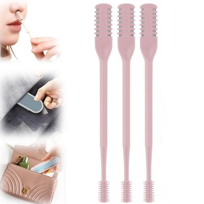 CAJDEOPYE 2 in 1 Nose Hair Trimmer,Mini Double Sided Portable Nasal Hair Cutter,Manual 360 Rotating Nose Hair Remover Tools for Men and Women /1629