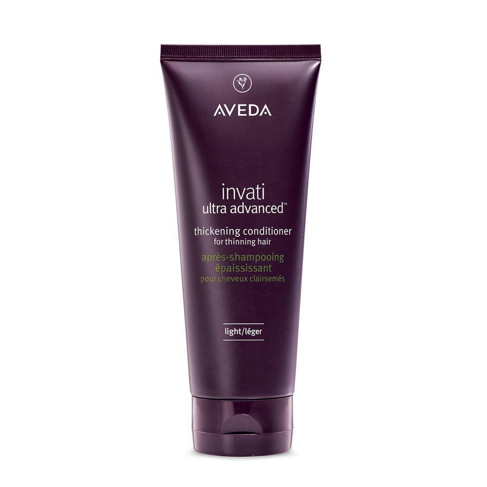 Aveda Invati Ultra Advanced Thickening Conditioner Light | Step 2 of 4 | Reduces Hair Loss by 77% | for Fine to Medium Thinning Hair Types | Normal to Oily Scalp | 96% Naturally Derived*, 6.7 Fl Oz