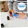 BIUDECO 10pcs Multi-use Nail Cleaner Brush Soft and Stiff Bristles for Nail and Cuticle Cleaning for Manicure and Pedicure at Home Salon view 2