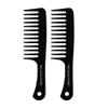 The Good Store Black Hair Comb & Leaf Flower Instant Damage Correction Shampoo & Conditioner 12 oz Duo, Blue, Navy view 2