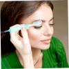 Didiseaon 18pcs Eyelash Spoolies Lash Brush Brow Comb Makeup Tool Folding Eyelash Combs Eyebrow Brush Handle Natural Finish Ergonomic Shape Random Color view 4