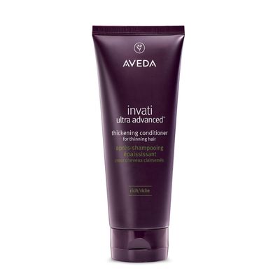 Aveda Invati Ultra Advanced Thickening Conditioner Rich | Step 2 of 4 | Reduces Hair Loss by 77% | for Medium to Thick Thinning Hair Types | Normal to Oily Scalp | 96% Naturally Derived*, 6.7 Fl Oz