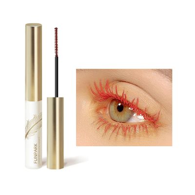 Kyannkara Washable Mascara - Lengthening & Volumizing Eye Makeup (Maple Red)