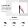 Kyannkara Washable Mascara - Lengthening & Volumizing Eye Makeup (Maple Red) view 3