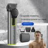 BJFSEAFN Cordless Rechargeable Hair Clipper & Trimmer Beard Trimmer for Men Adjustable Beard Trimmer with 4 Limit Combs Durable view 2