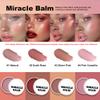 Miracle Balm, Blush for Cheeks, Lips, Eyelids, Face, Blush Balm Face Makeup, Moisturizing Facial Tint for Radiant Skin (1, Sheer Pink, Large) view 4
