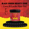 Black Queen LOC Gel for 4C Hair  Olive Oil Moisture Locking Gel  15oz Large Size  No Flakes, Long-Lasting Hold  Made in USA view 2