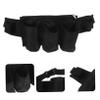 CAJDEOPYE Essential Oil Pack Essential Oils Bottles Bottle Bag Bottle Storage Bag Bottle Organizer Bottle Storage Holder Waist Bag for Masseur Oil Oxford Cloth Massage Storage Rack/1358, Black view 2