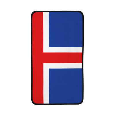 KINGNOYI Flag of Iceland Perfect Hair Care Towel: Soft, Absorbent & Quick-Drying Hair Towel Wrap 16"*28