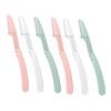 NOLITOY 12pcs Eyebrow Razor Trimmer for Women Makeup Hair Razor Non-Slip Grip Trimmer Portable Eyebrow Shaver for Face view 1
