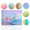 6PCS Bath Bombs Gift Set,Rainbow Bubble Spa Bath Bomb for Her Him Wife Girlfriend Women Relaxing view 1