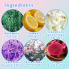 6PCS Bath Bombs Gift Set,Rainbow Bubble Spa Bath Bomb for Her Him Wife Girlfriend Women Relaxing view 4