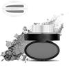 Deluxe Eyebrow Stamp Set - Waterproof Powder Seal for Perfect Natural Eye Brow Tinting and Coloring Kit - Straight Black view 1